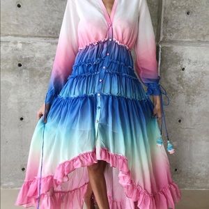 New beautiful tie dye dress